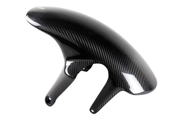 Twill weave 3K carbon fiber motorcycle front fender, customized carbon fiber motorcycle parts (autoc